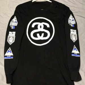 STUSSY International Long sleeve tee world tribe